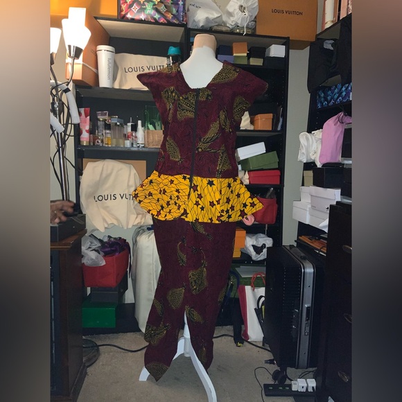 Womens African native gown. Brand new. Sz. 14-16. - Picture 3 of 4